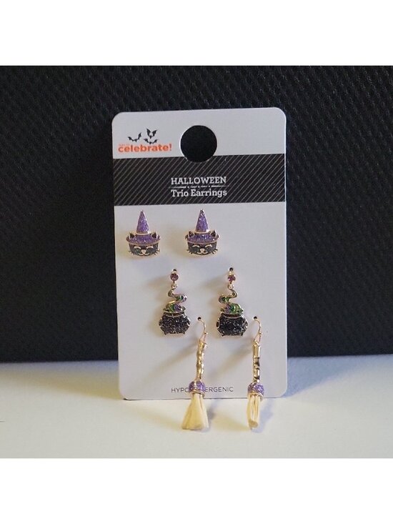 Jewelry - Celebrate Halloween Trio Earrings